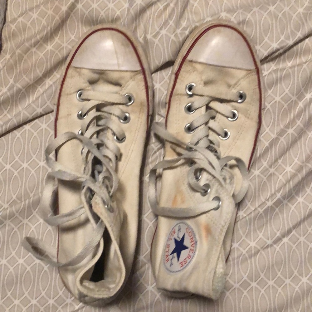 white high top converse